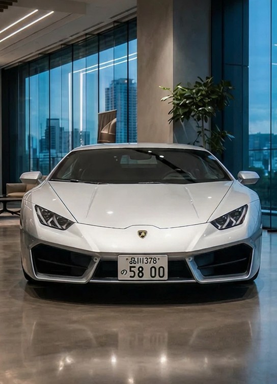 Luxury car detail